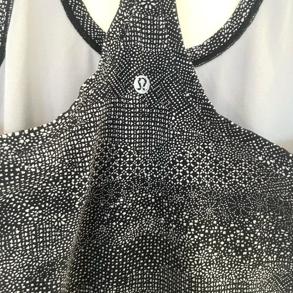 Lululemon Cool Racerback II in Meisai White Black - Picture 5 of 5